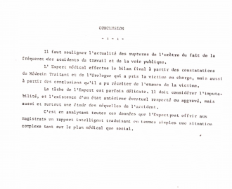 Séquelles des Ruptures Traumatiques de l’Urètre dans le cadre de la Réparation juridique du dommage Corporel